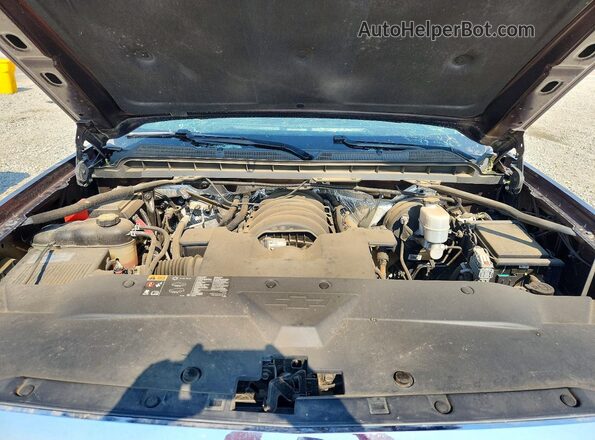 3GCUKREC1GG302518 2016 CHEVROLET SILVERADO Brown უკანა სალონის ხედი