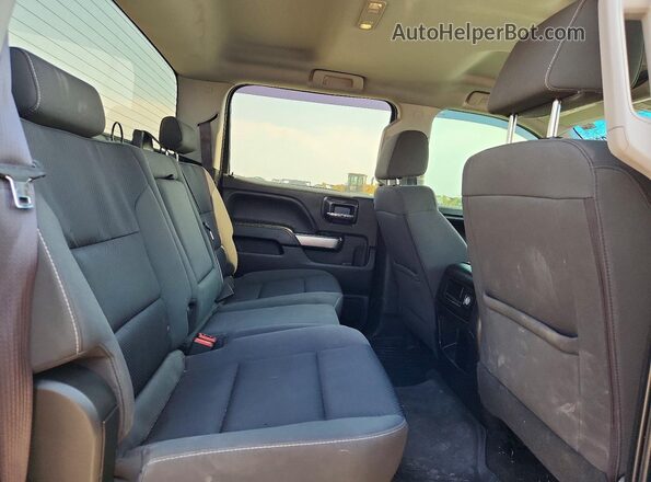 3GCUKREC1GG302518 2016 CHEVROLET SILVERADO Brown უკანა სავარძლების ხედი