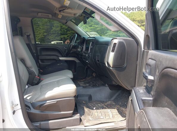3GCUKREC1HG289433 2017 CHEVROLET SILVERADO White Widok wnętrza z przodu