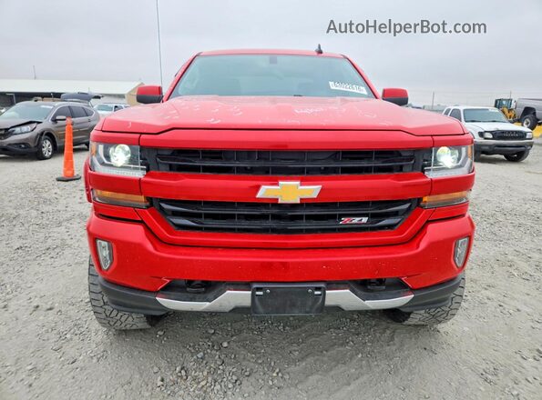 3GCUKREC1JG191539 2018 CHEVROLET SILVERADO Красный Вид спереди