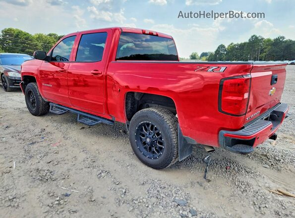 3GCUKREC1JG290782 2018 CHEVROLET SILVERADO Red Trasero izquierdo