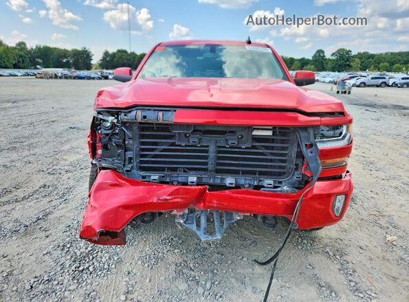 3GCUKREC1JG290782 2018 CHEVROLET SILVERADO Red Vista frontal