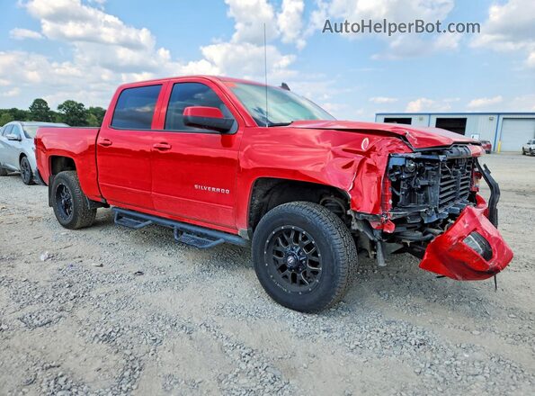 3GCUKREC1JG290782 2018 CHEVROLET SILVERADO Red Delantero derecho