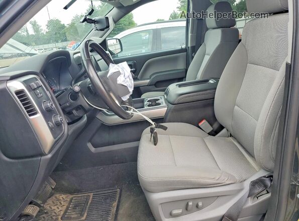 3GCUKREC1JG308665 2018 CHEVROLET SILVERADO Gray Սալոնի դիմացի տեսք