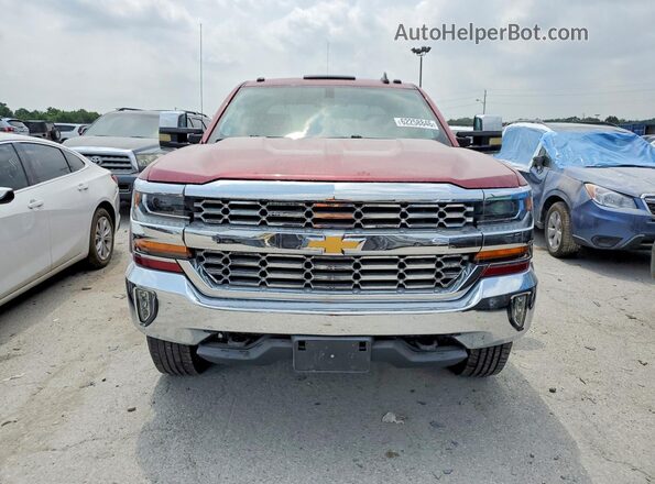 3GCUKREC1JG343366 2018 CHEVROLET SILVERADO Red Vista frontal