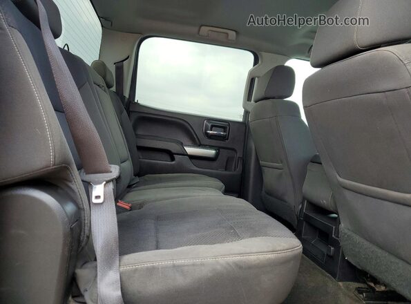 3GCUKREC1JG343366 2018 CHEVROLET SILVERADO Red Vista de los asientos traseros