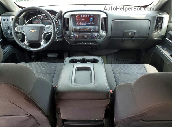 3GCUKREC1JG343366 2018 CHEVROLET SILVERADO Red Vista del salpicadero
