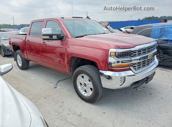 3GCUKREC1JG343366 2018 CHEVROLET SILVERADO Red Delantero derecho
