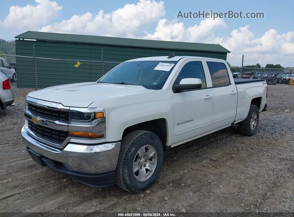 3GCUKREC1JG405008 2018 CHEVROLET SILVERADO White Przód lewy