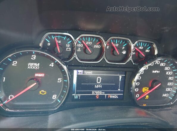 3GCUKREC1JG405008 2018 CHEVROLET SILVERADO White Widok tylnych siedzeń