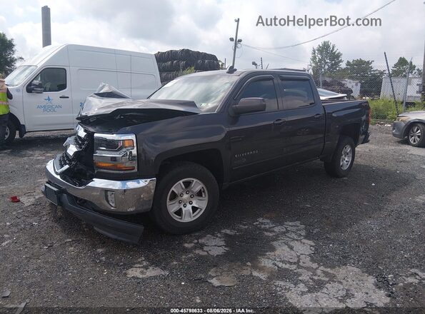 3GCUKREC2GG290525 2016 CHEVROLET SILVERADO Gray Передня ліва чверть