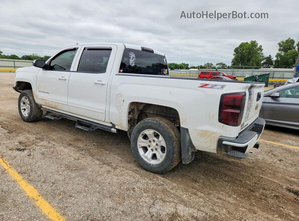 3GCUKREC2HG224476 2017 CHEVROLET SILVERADO White Trasero izquierdo