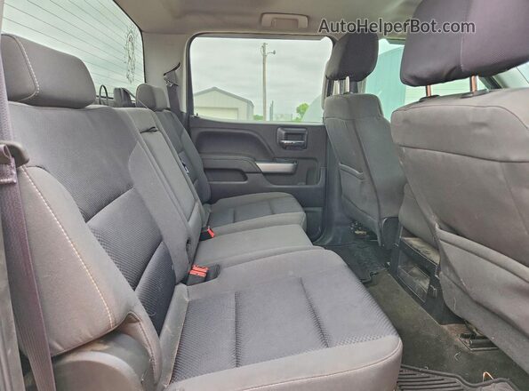 3GCUKREC2HG224476 2017 CHEVROLET SILVERADO White Vista de los asientos traseros