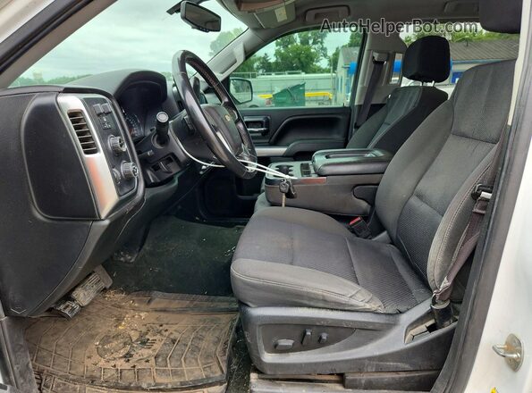 3GCUKREC2HG224476 2017 CHEVROLET SILVERADO White Vista interior delantera