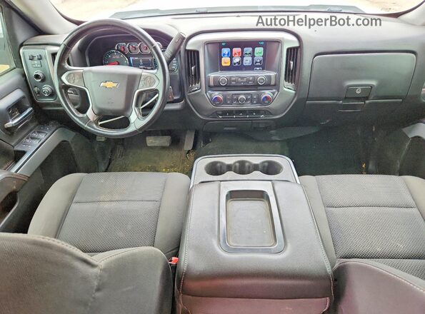 3GCUKREC2HG224476 2017 CHEVROLET SILVERADO White Vista del salpicadero