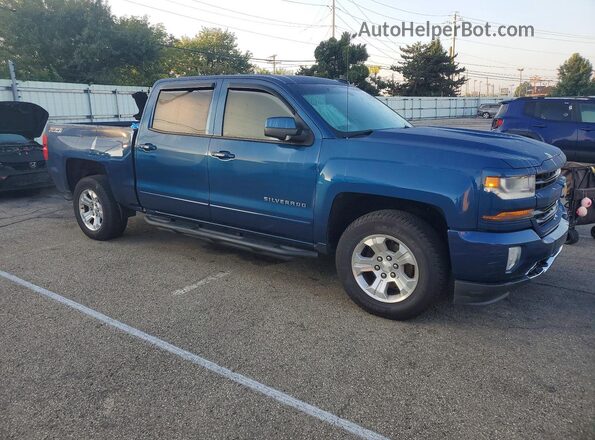 3GCUKREC2HG365872 2017 CHEVROLET SILVERADO Blue Przód prawy