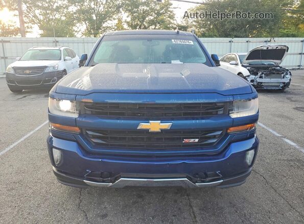 3GCUKREC2HG365872 2017 CHEVROLET SILVERADO Blue Widok z przodu