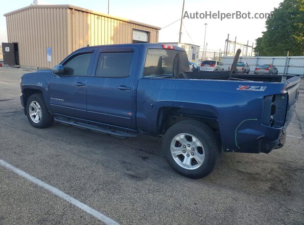 3GCUKREC2HG365872 2017 CHEVROLET SILVERADO Blue Tył lewy