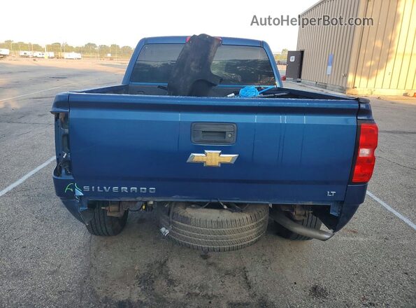 3GCUKREC2HG365872 2017 CHEVROLET SILVERADO Blue Widok z tyłu