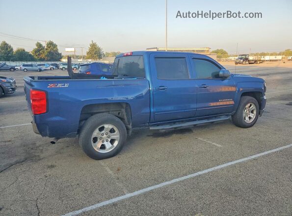 3GCUKREC2HG365872 2017 CHEVROLET SILVERADO Blue Tył prawy