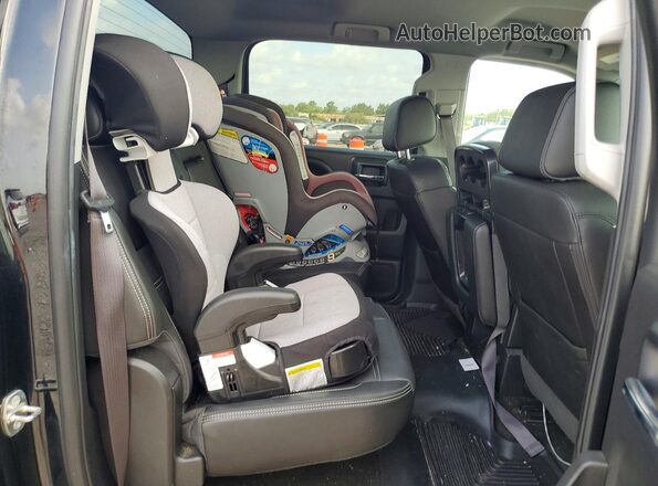 3GCUKREC2HG481928 2017 CHEVROLET SILVERADO Black Rear seats view