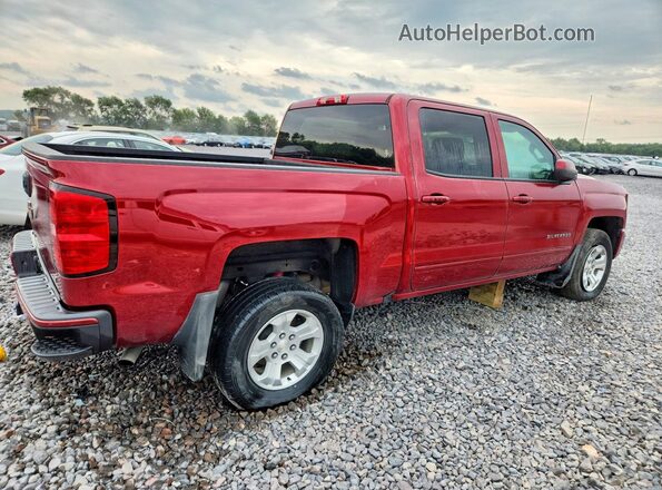 3GCUKREC2JG207358 2018 CHEVROLET SILVERADO Red Задня права чверть
