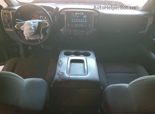 3GCUKREC2JG591173 2018 CHEVROLET SILVERADO Black წინა პანელის ხედი