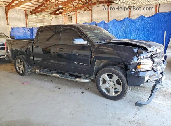 3GCUKREC2JG591173 2018 CHEVROLET SILVERADO Black წინა მარჯვენა