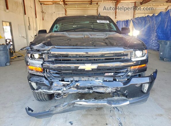 3GCUKREC2JG591173 2018 CHEVROLET SILVERADO Black წინა ხედი