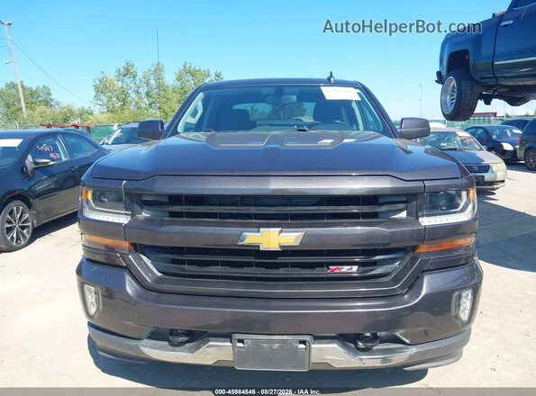 3GCUKREC3GG252771 2016 CHEVROLET SILVERADO Gray Vista del cuadro de instrumentos