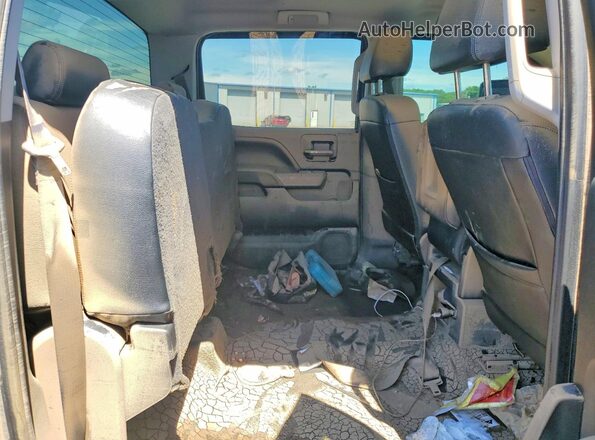 3GCUKREC3GG386096 2016 CHEVROLET SILVERADO Black Widok tylnych siedzeń