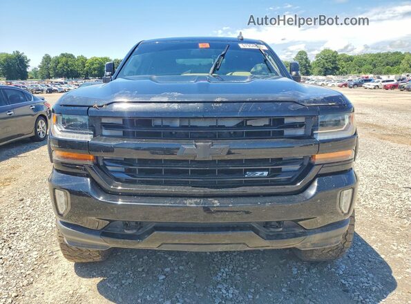3GCUKREC3GG386096 2016 CHEVROLET SILVERADO Black Widok z przodu