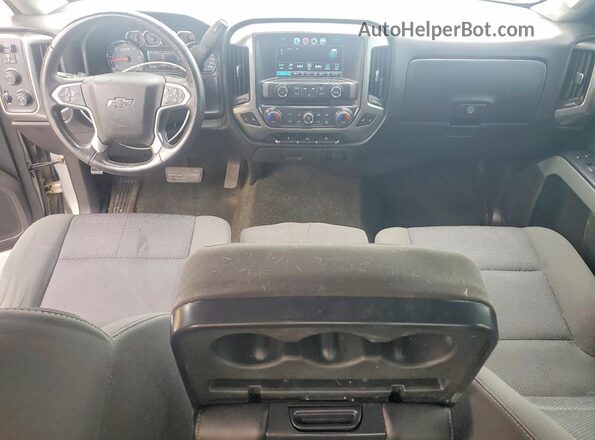 3GCUKREC3HG221327 2017 CHEVROLET SILVERADO Silver წინა პანელის ხედი