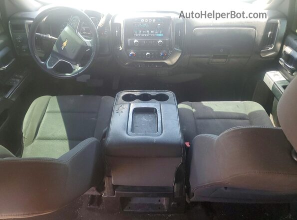 3GCUKREC3JG176430 2018 CHEVROLET SILVERADO White Вид панелі приладів