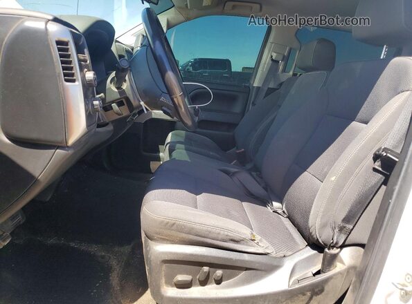 3GCUKREC3JG176430 2018 CHEVROLET SILVERADO White Вид салону спереду