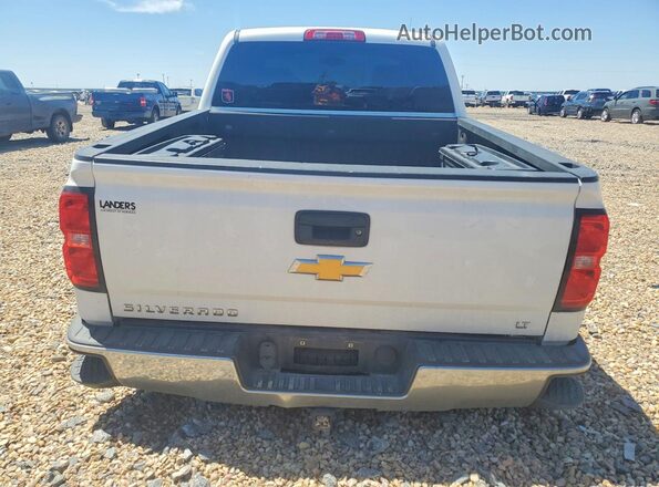 3GCUKREC3JG176430 2018 CHEVROLET SILVERADO White Вид ззаду