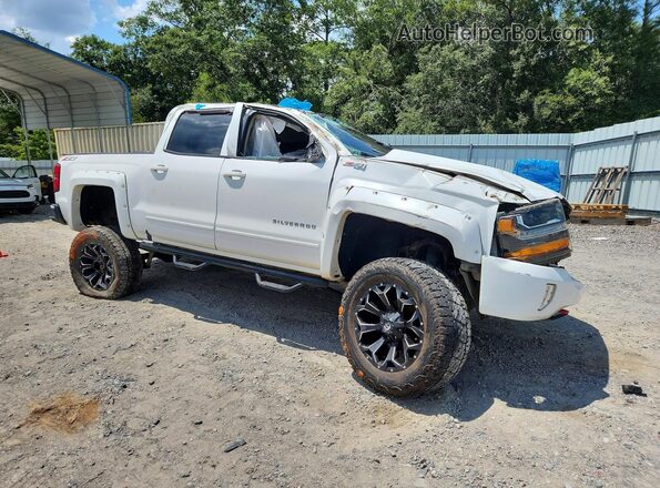 3GCUKREC3JG308232 2018 CHEVROLET SILVERADO White Przód prawy