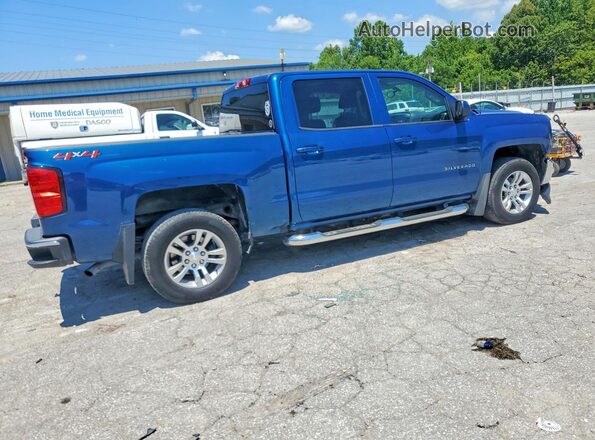 3GCUKREC3JG317741 2018 CHEVROLET SILVERADO Blue უკანა მარჯვენა
