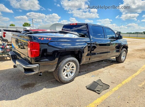 3GCUKREC3JG345524 2018 CHEVROLET SILVERADO Black Trasero derecho