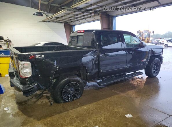 3GCUKREC3JG418083 2018 CHEVROLET SILVERADO Black უკანა მარჯვენა