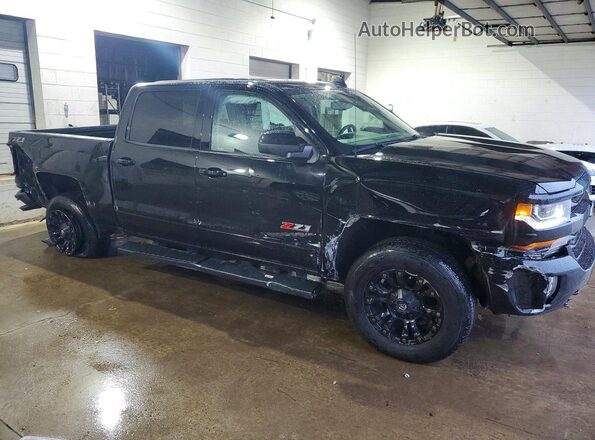 3GCUKREC3JG418083 2018 CHEVROLET SILVERADO Black წინა მარჯვენა