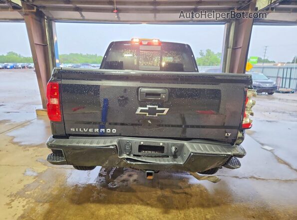3GCUKREC3JG418083 2018 CHEVROLET SILVERADO Black უკანა ხედი