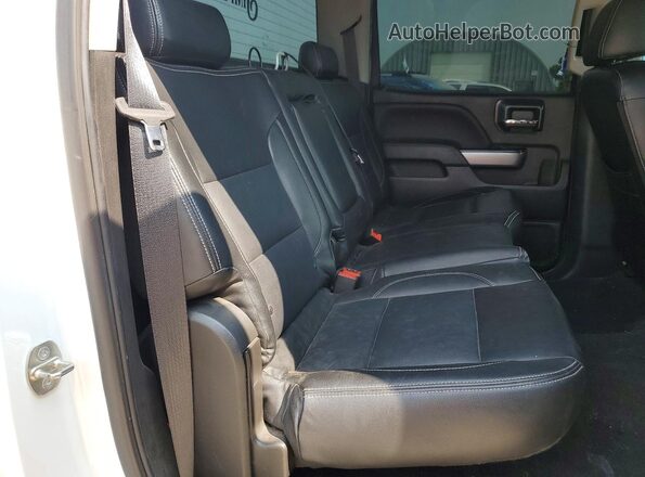 3GCUKREC3JG578478 2018 CHEVROLET SILVERADO White უკანა სავარძლების ხედი
