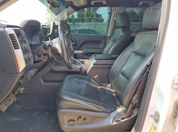 3GCUKREC3JG578478 2018 CHEVROLET SILVERADO White წინა სალონის ხედი