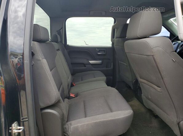 3GCUKREC4GG157586 2016 CHEVROLET SILVERADO Black Vista de los asientos traseros
