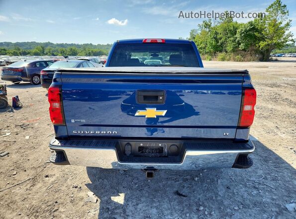 3GCUKREC4GG204065 2016 CHEVROLET SILVERADO Blue Rear view