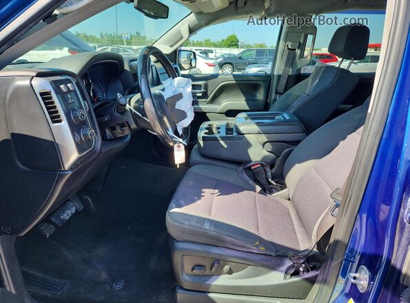 3GCUKREC4GG204065 2016 CHEVROLET SILVERADO Blue Front interior view