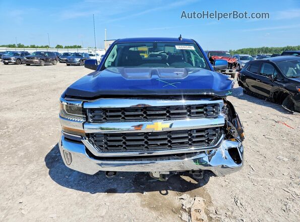3GCUKREC4GG204065 2016 CHEVROLET SILVERADO Blue Front view