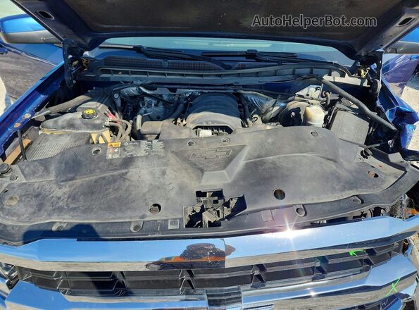 3GCUKREC4GG204065 2016 CHEVROLET SILVERADO Blue Rear interior view