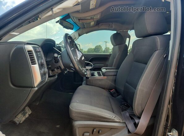 3GCUKREC4GG289831 2016 CHEVROLET SILVERADO Black Вид салону спереду